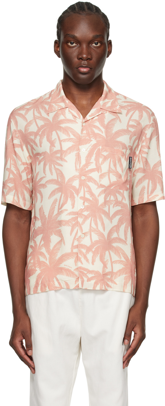 цена Рубашка Off-White Palms по всей длине Palm Angels