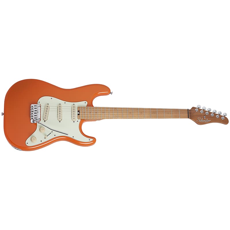 Электрогитара Schecter 3327 Nick Johnston Traditional Guitar, Maple Fretboard, Atomic Orange