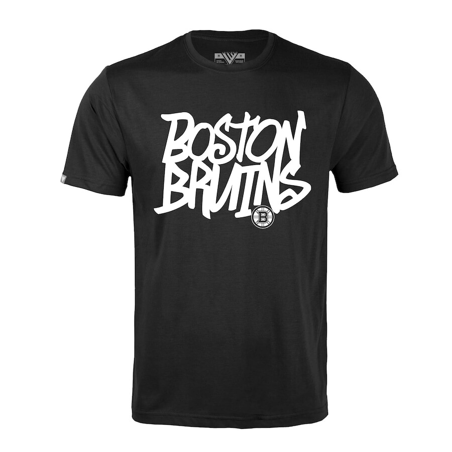 

Футболка с коротким рукавом Levelwear Boston Bruins, черный