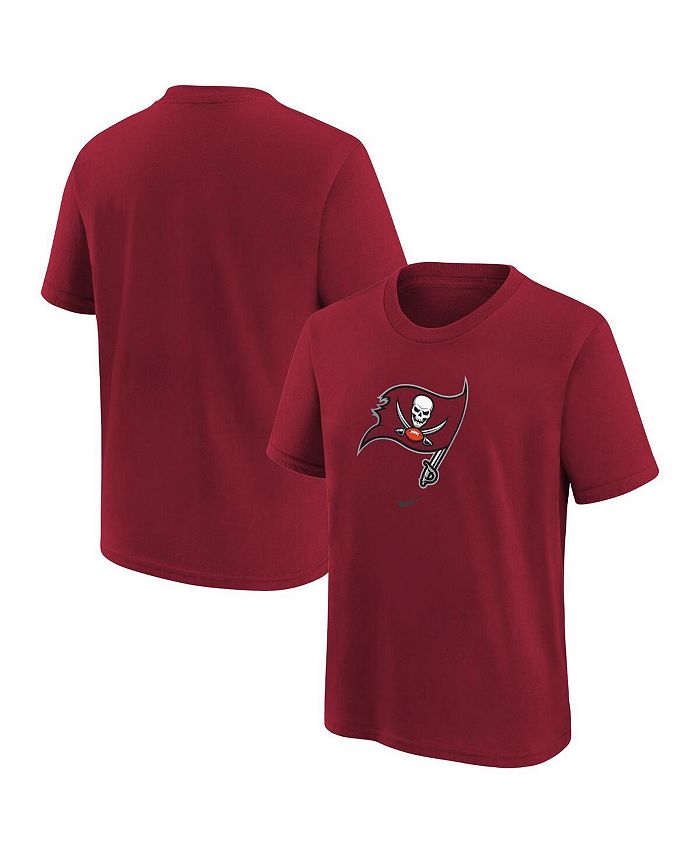 цена Красная футболка команды Tampa Bay Buccaneers с надписью для мальчиков и девочек дошкольного возраста Nike, красный