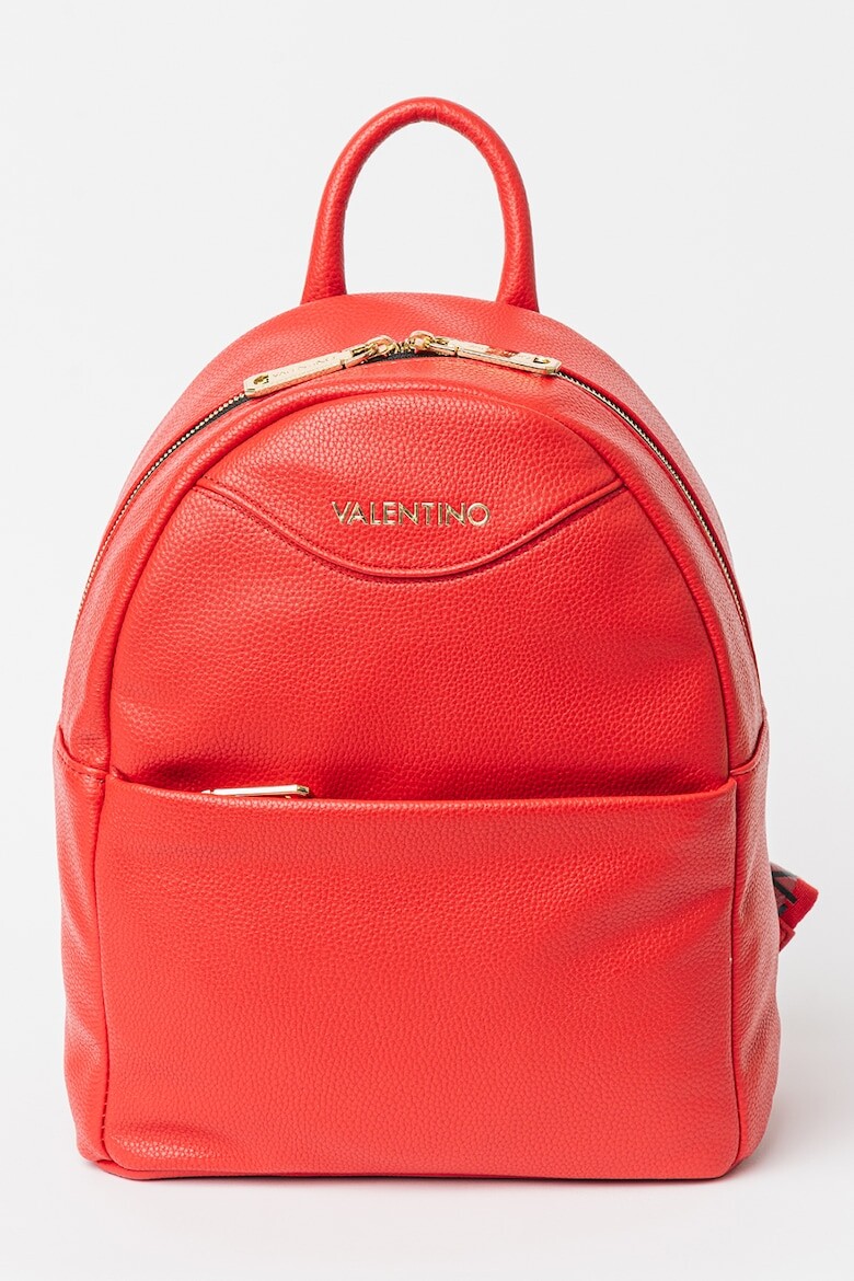 

Рюкзак из экокожи с логотипом Valentino Bags, красный