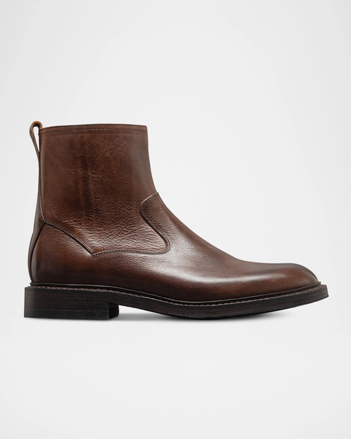 

Мужские кожаные ботильоны на молнии Tompkins Allen Edmonds, коричневый