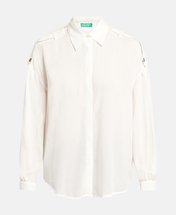 

Блузка для отдыха United Colors of Benetton, белый