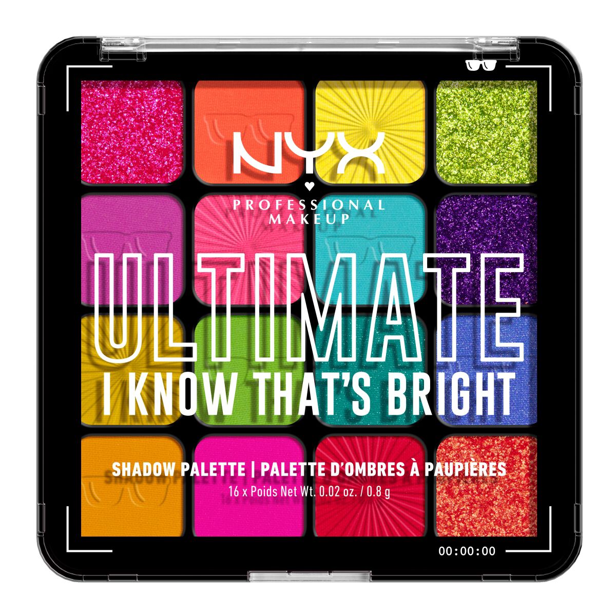 Знай Nyx Professional Makeup Ultimate Shadow Palette, 12,8 гр