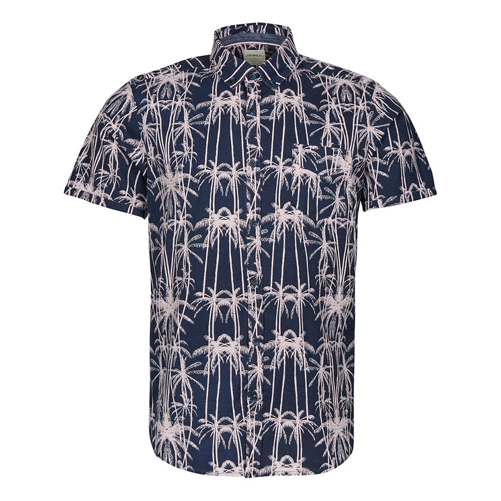 Рубашка с коротким рукавом O´neill Palm Print, синий