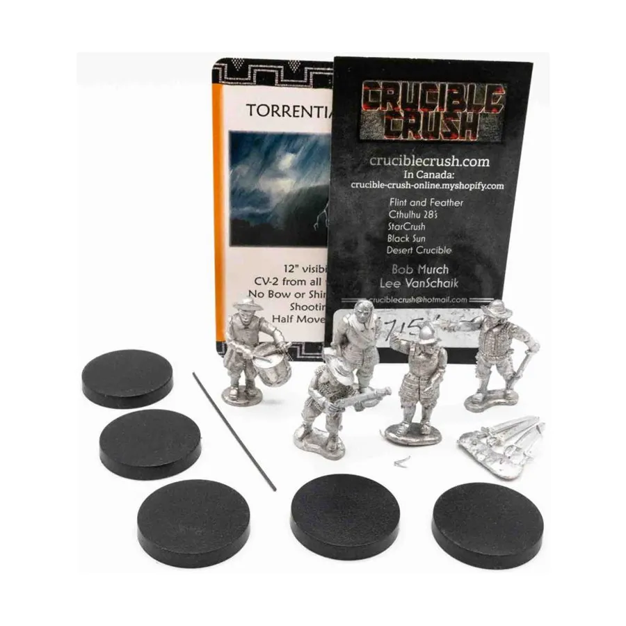 

Английское командование, Flint & Feather Miniatures (28mm)