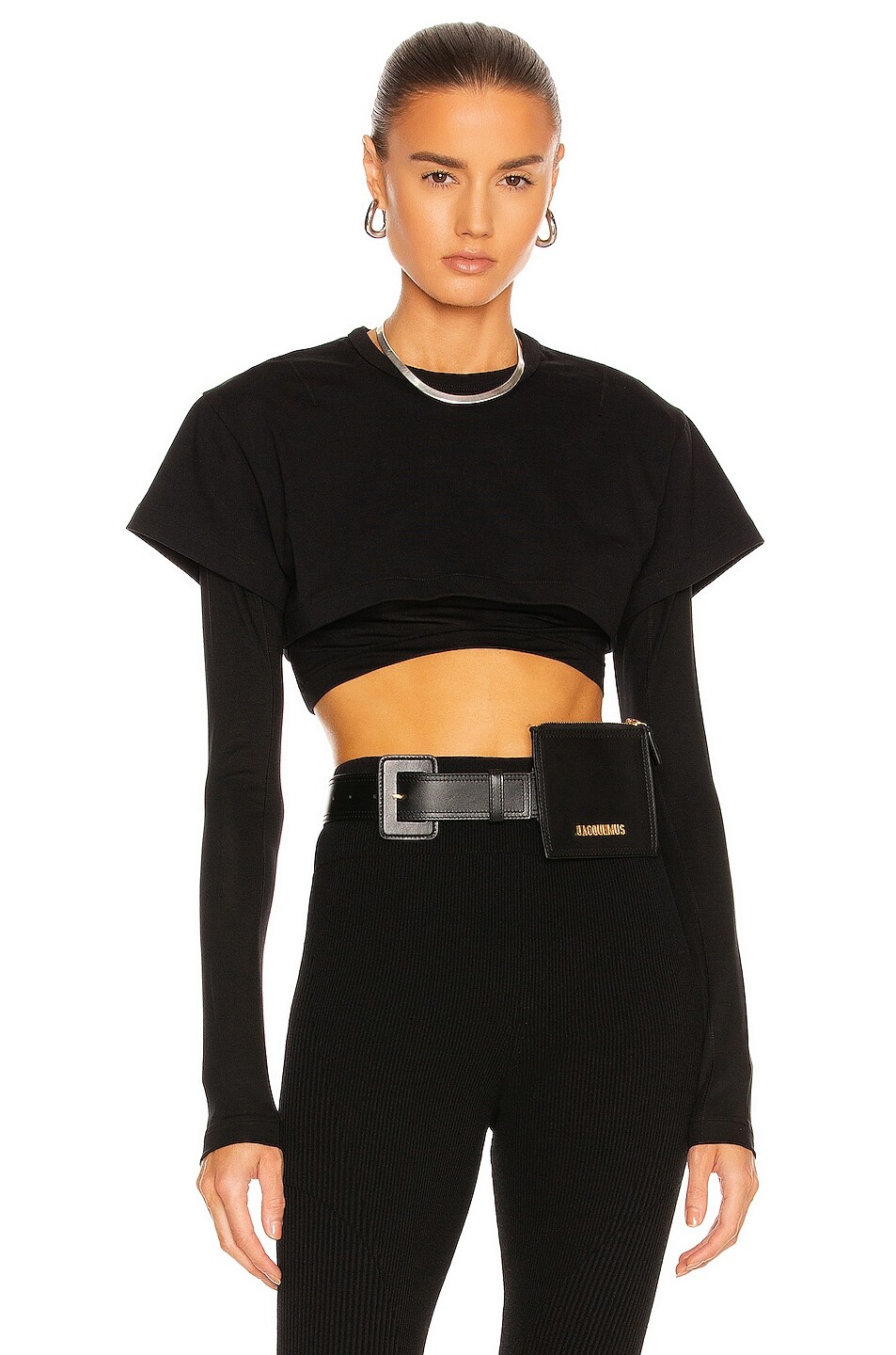 

Футболка Jacquemus Le Double, черный
