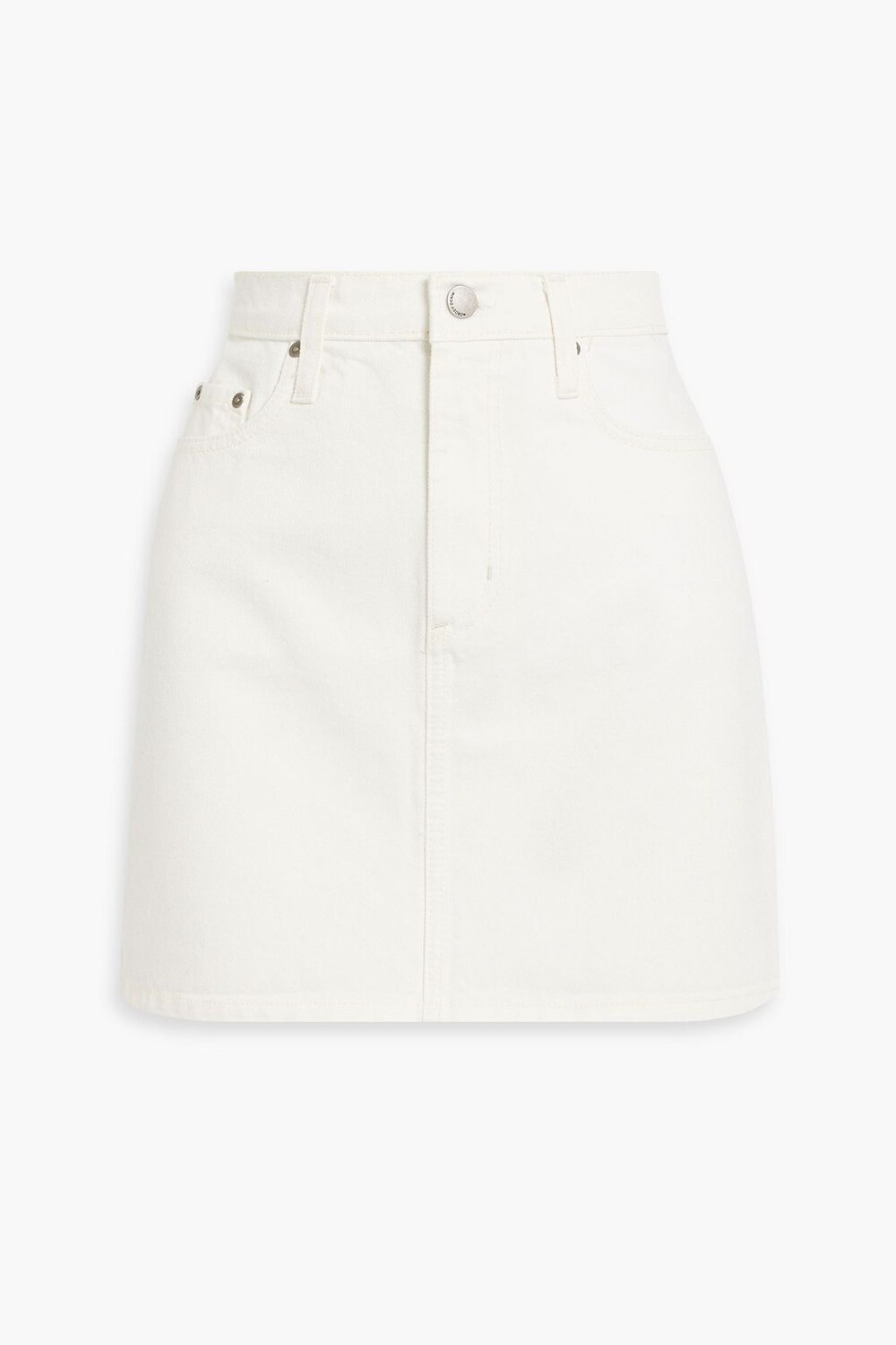 

Джинсовая мини-юбка Piper Nobody Denim, белый
