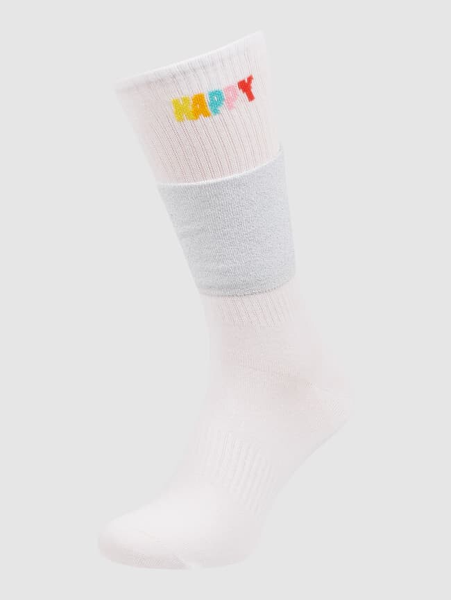 

Носки в двухслойном виде Happy Socks, белый