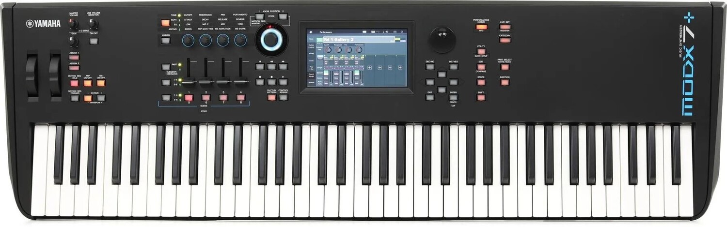 

Полувзвешенный синтезатор клавиш Yamaha MODX7+ 76
