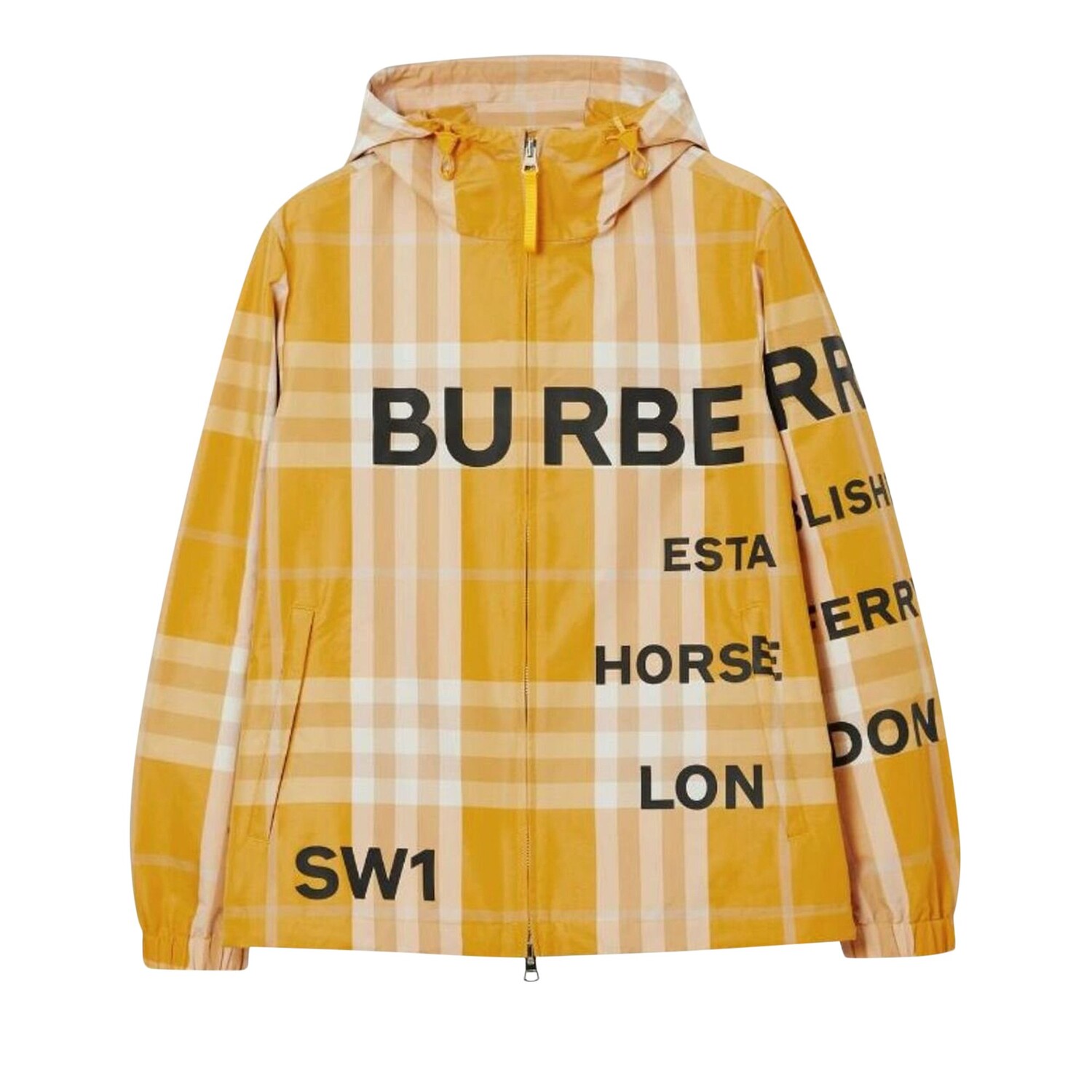 

Куртка-дождевик Burberry в клетку Мариголд