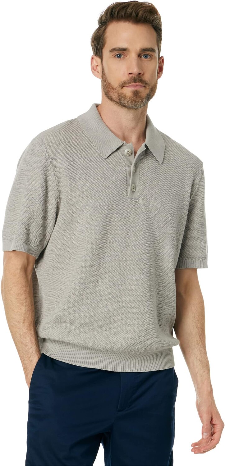 

Рубашка-поло Short Sleeve Cotton Linen Polo Madewell, цвет Steel Dawn