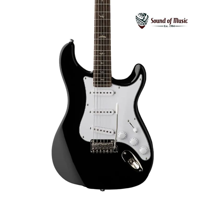 

Электрогитара PRS SE Silver Sky Electric Guitar - Piano Black - With Gig Bag