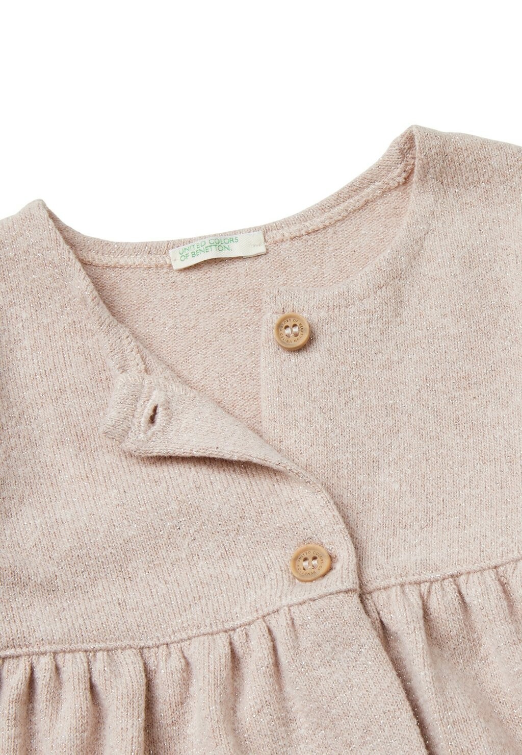 

Трикотажное платье United Colors of Benetton, розовый