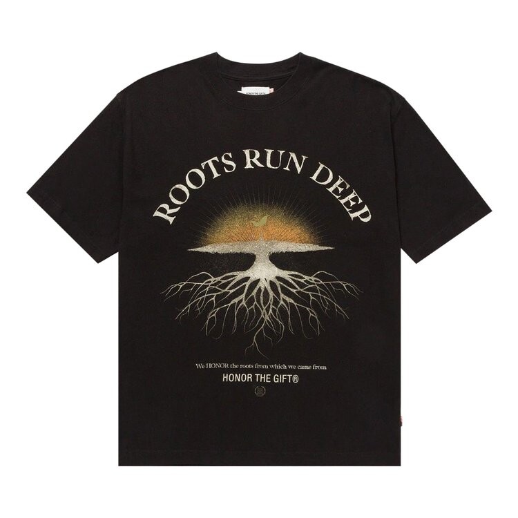 

Футболка Honor The Gift Roots Run Deep Tee, черный
