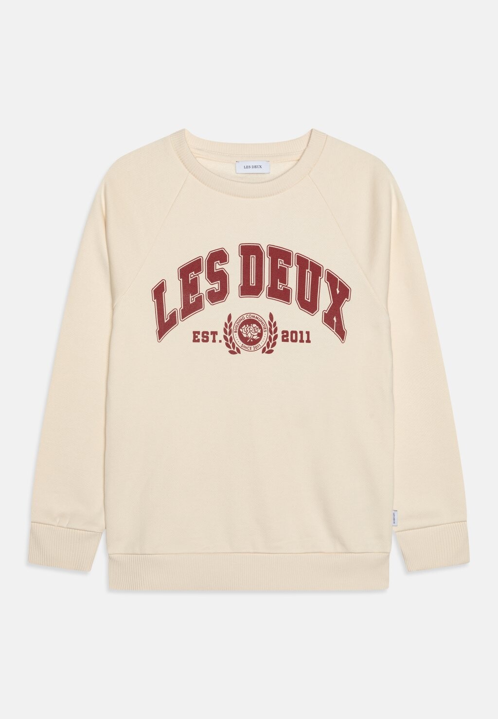 

Толстовка UNIVERSITY KIDS Les Deux, цвет light ivory/burnt red