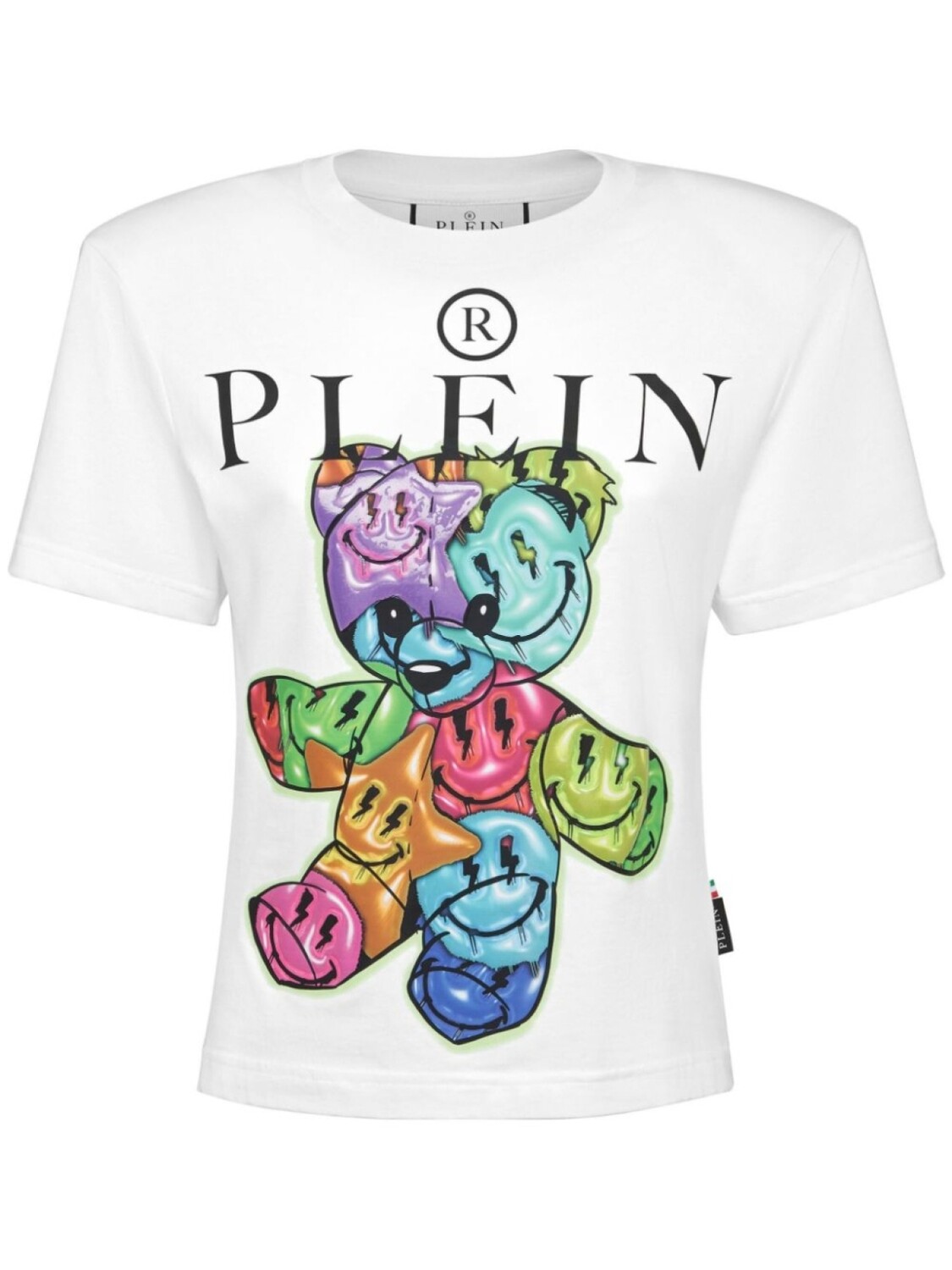 

Philipp Plein футболка с объемными плечами, белый