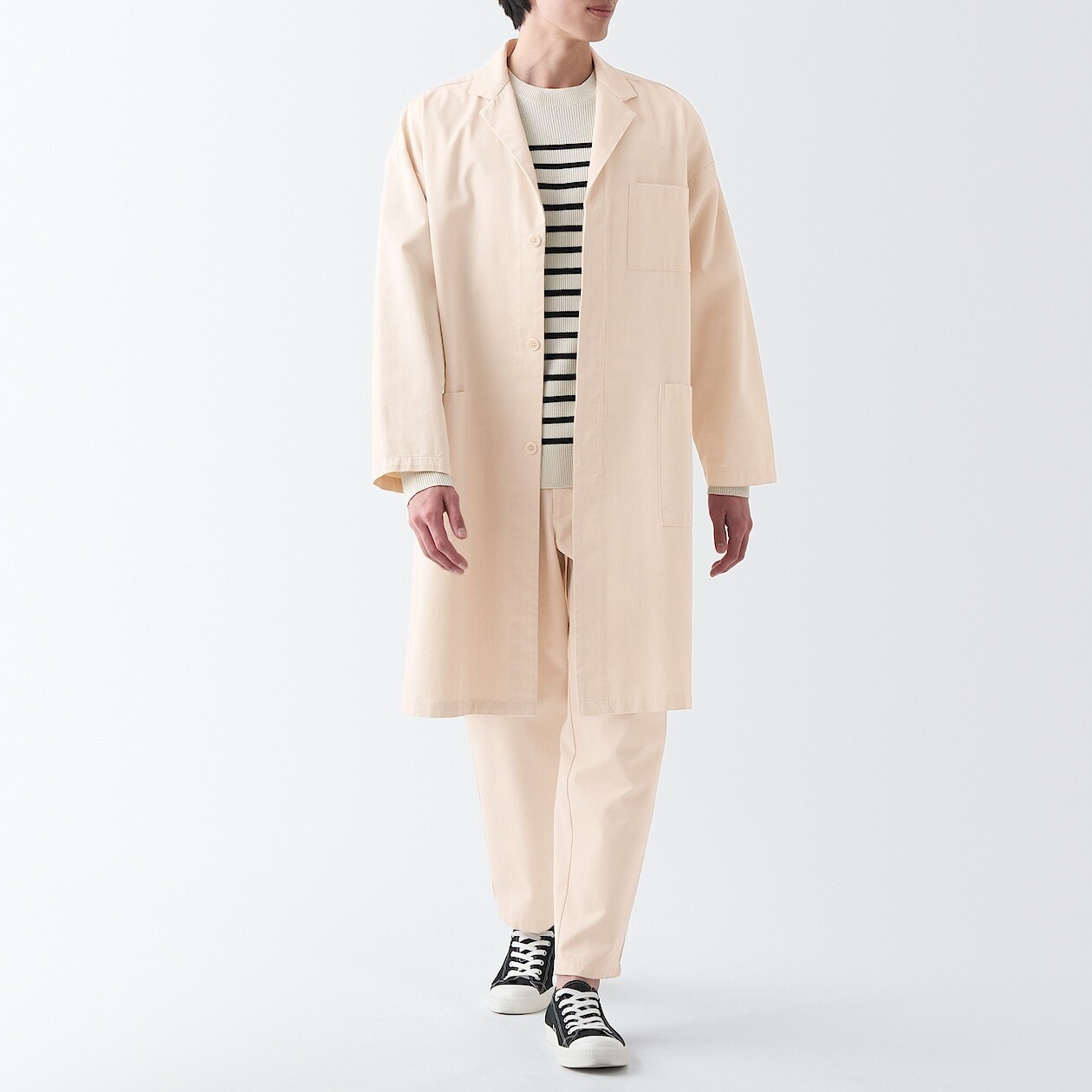 

Пальто капок из древесных орехов MUJI, генерировать