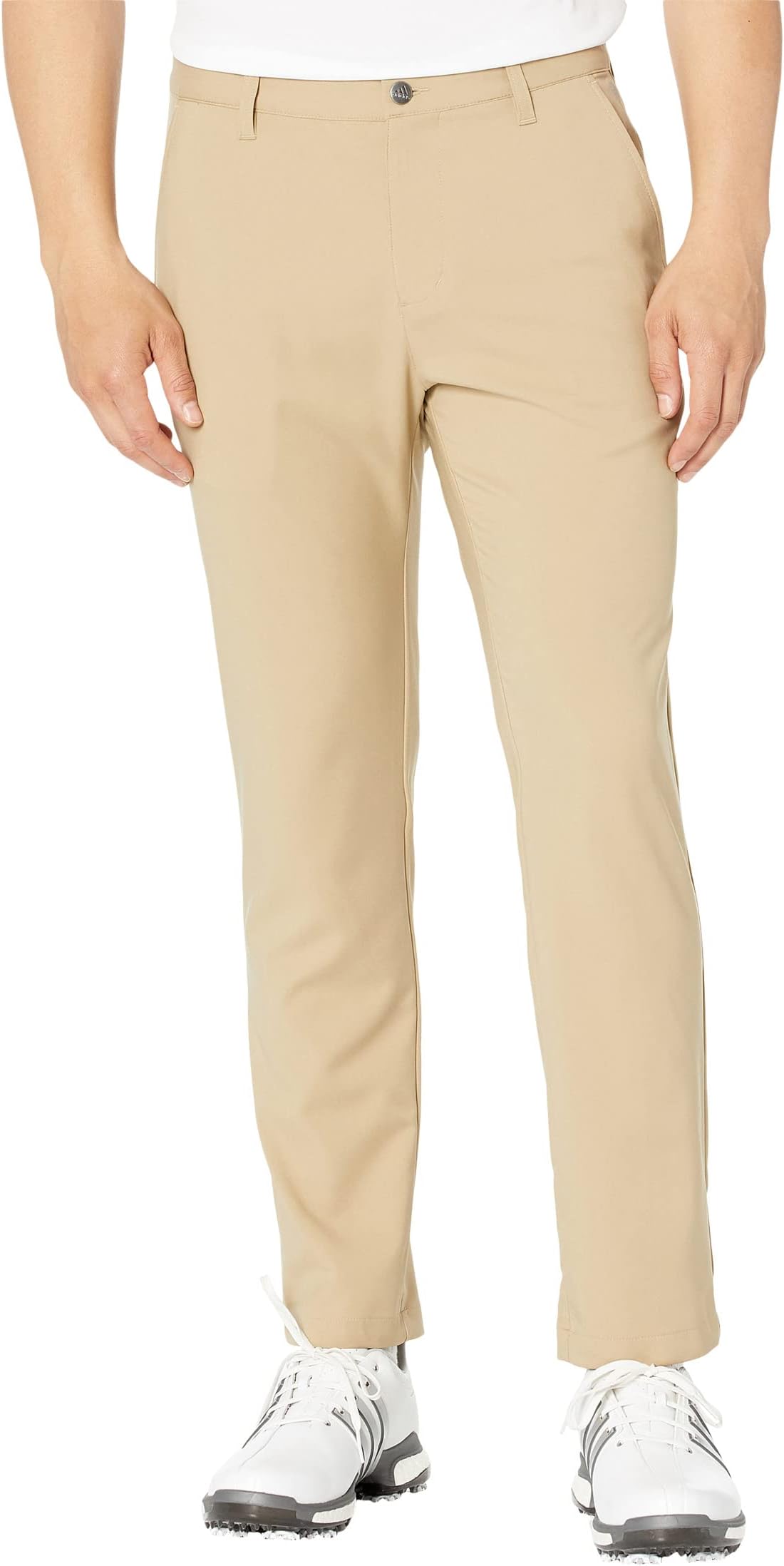 Зауженные брюки Ultimate365 adidas, цвет Hemp
