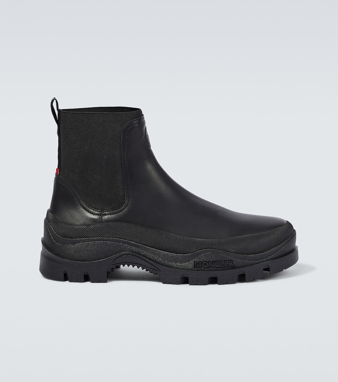 

Кожаные ботильоны Larue Moncler, черный