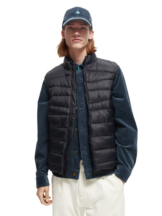 

Жилет стандартного кроя Scotch & Soda, синий