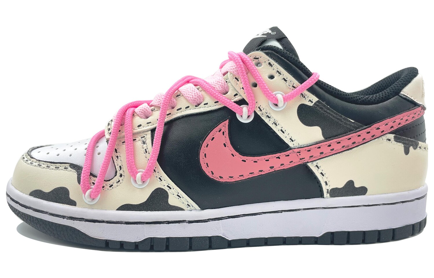 

Кроссовки Nike Dunk Skateboarding Shoes Men Low-top Pink, цвет Peach