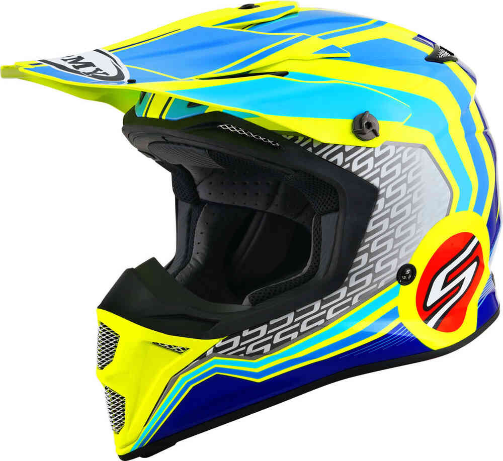 

Шлем для мотокросса MX Speed Pro Forward Suomy, синий/желтый