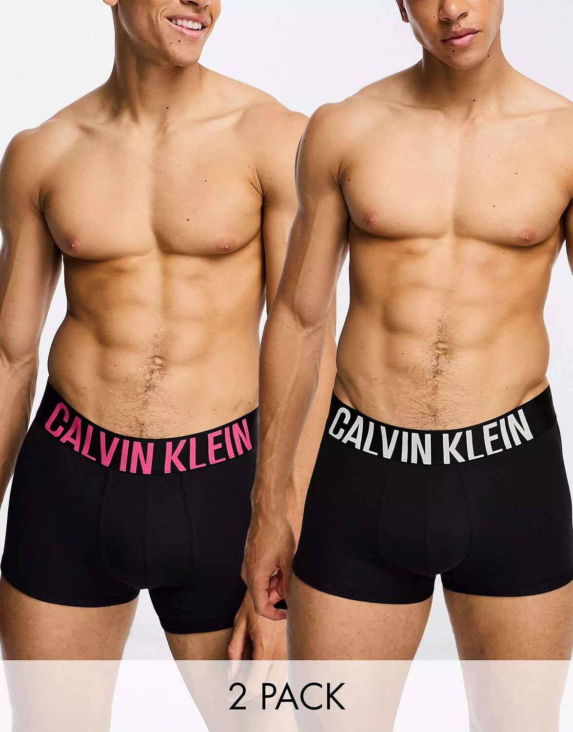 

Пара плавок Calvin Klein Intens Power Power черного цвета с цветным поясом с логотипом