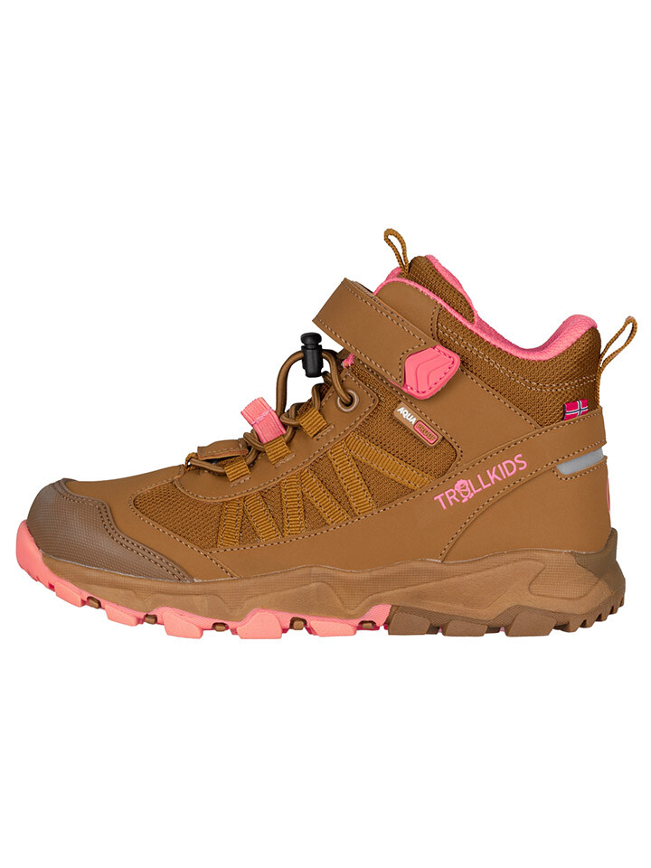 

Кроссовки Trollkids Tronfjell Hiker Mid, светло-коричневый