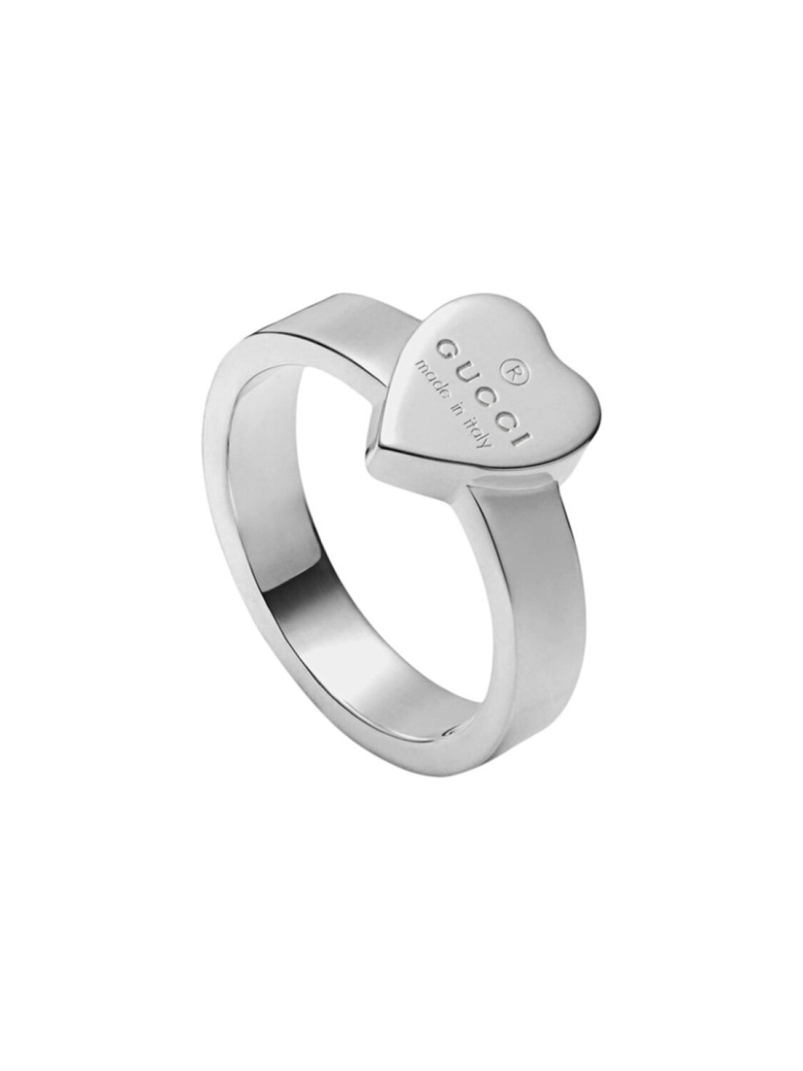 

Серебряное кольцо Trademark Gucci, серебряный