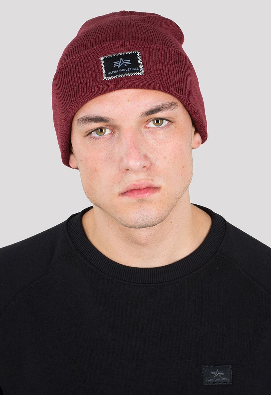 

Кепка Alpha Industries X Fit Beanie, красный