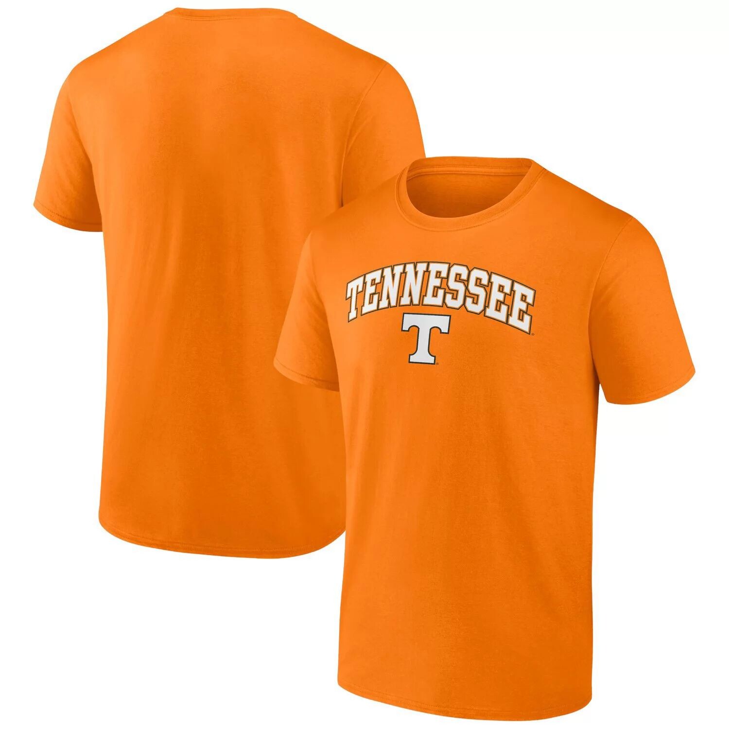 

Мужская оранжевая футболка с логотипом Tennessee Volunteers Campus Fanatics, Оранжевый