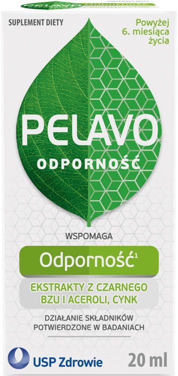 Pelavo Odporność Krople иммуномодулятор, 20 ml sfd odporność max таблетки для повышения иммунитета 90 шт