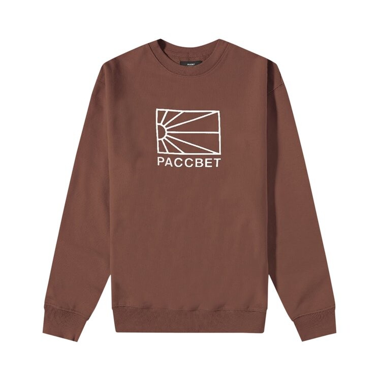 

Толстовка Rassvet x PACCBET Big Logo 'Brown', коричневый