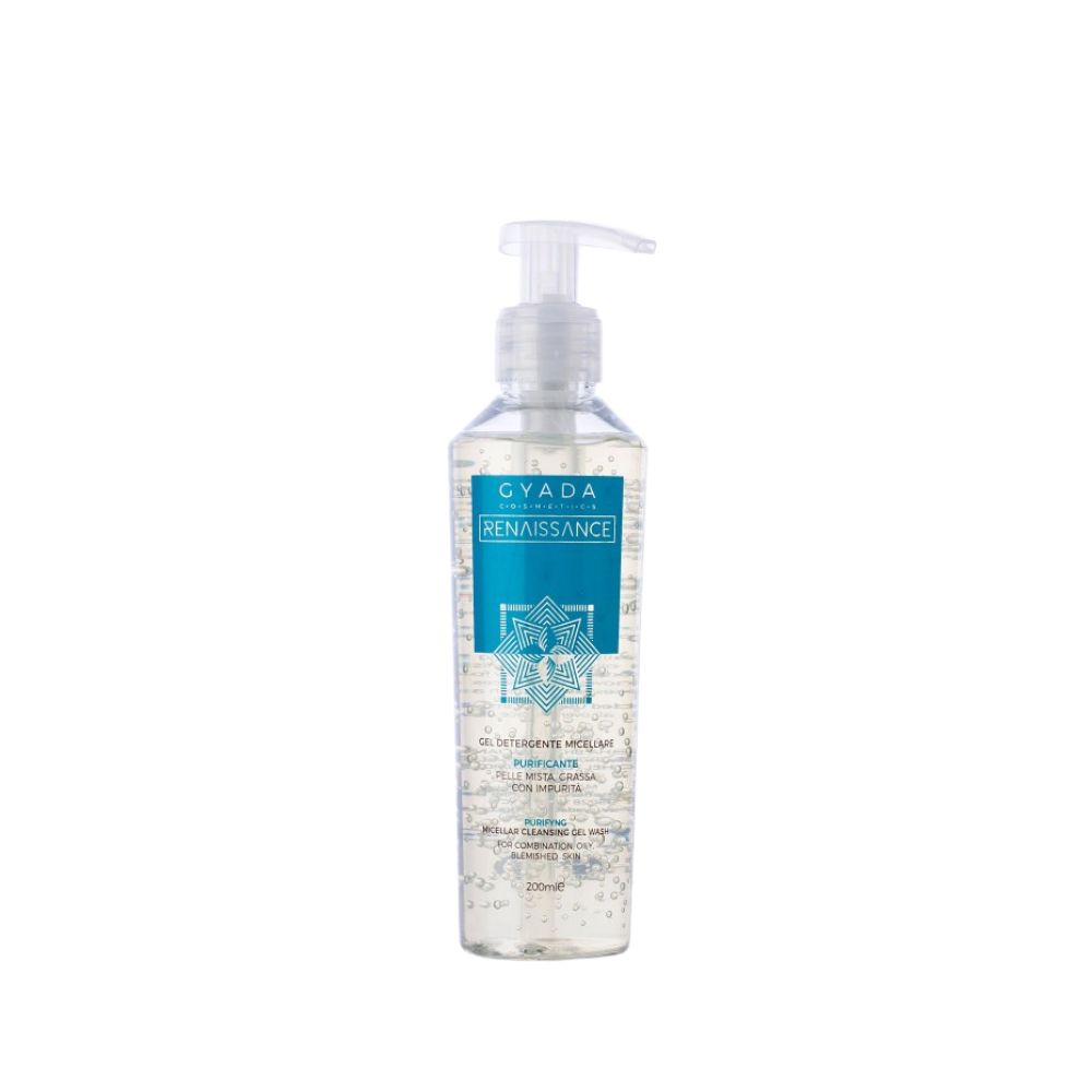 Очищающий гель для лица Renaissance gel detergente micellare purificante Gyada cosmetics, 200 мл