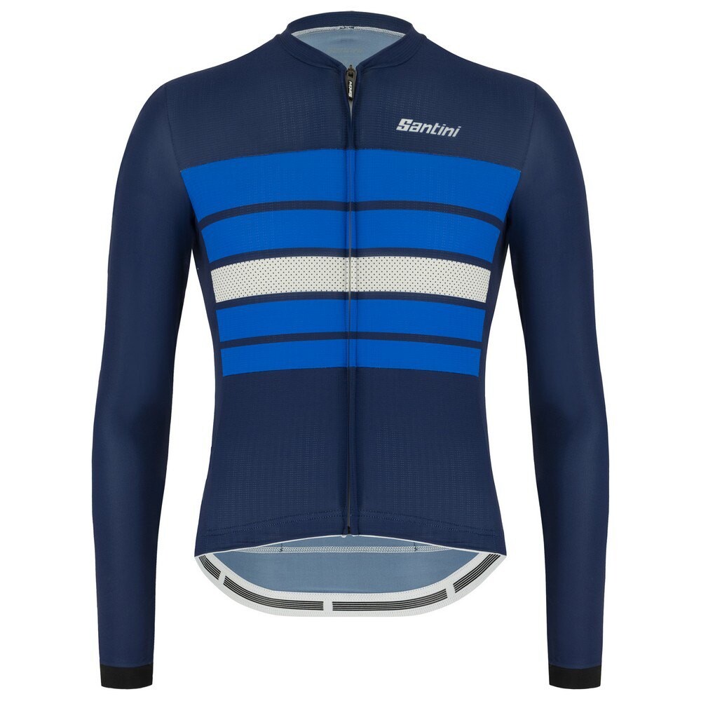 

Джерси с длинным рукавом Santini Ecosleek Bengal, синий