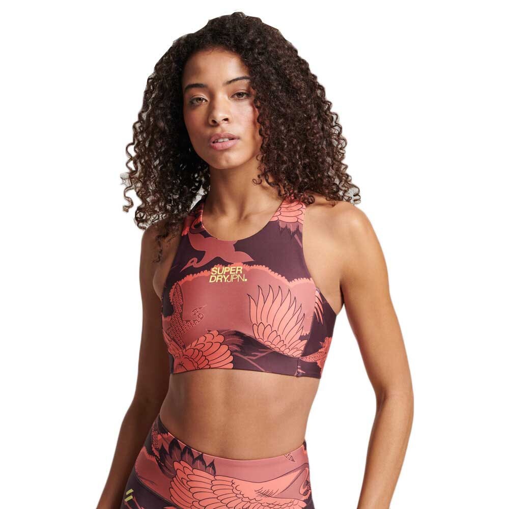 

Спортивный бюстгальтер Superdry Core Active, красный