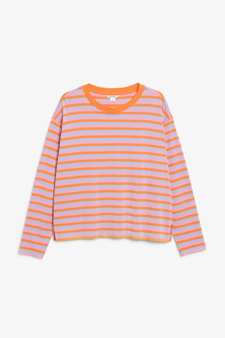 

Мягкий топ с длинными рукавами Monki
