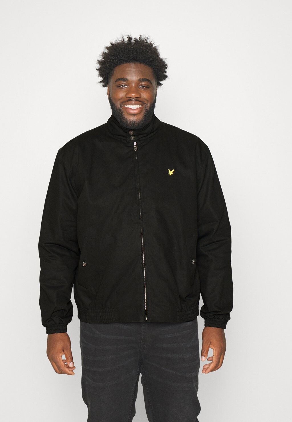 

Легкая куртка HARRINGTON JACKET Lyle & Scott, цвет jet black