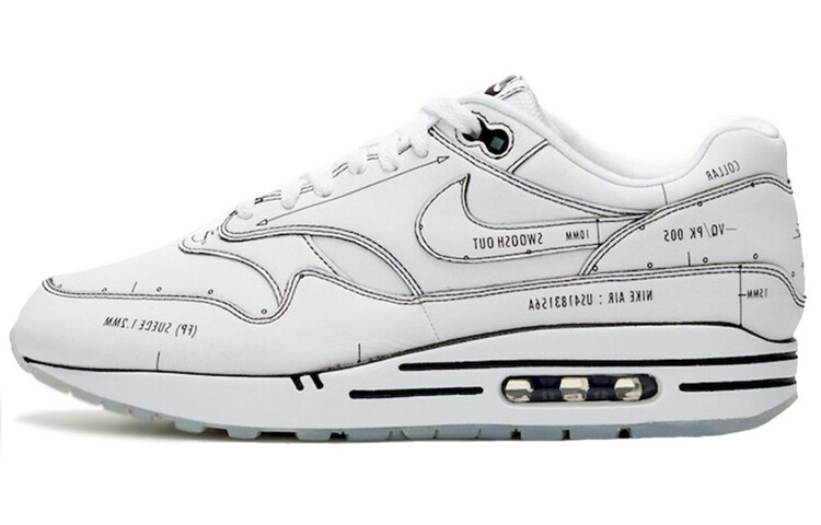 

Схема кроссовок унисекс Nike Air Max 1