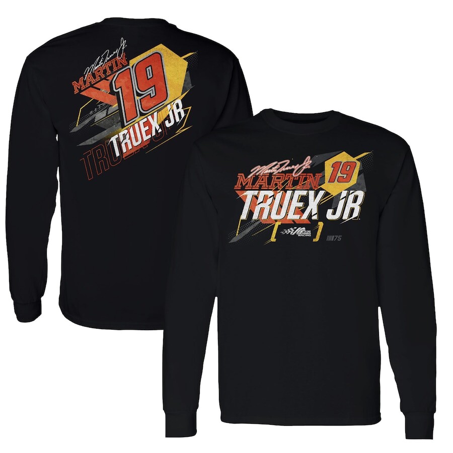 

Футболка с коротким рукавом Joe Gibbs Racing Team Collection Martin Truex Jr, черный