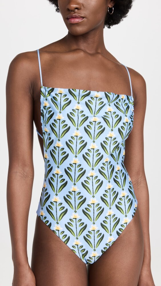 

Купальник Agua by Agua Bendita Ceramica Margarita One Piece, разноцветный