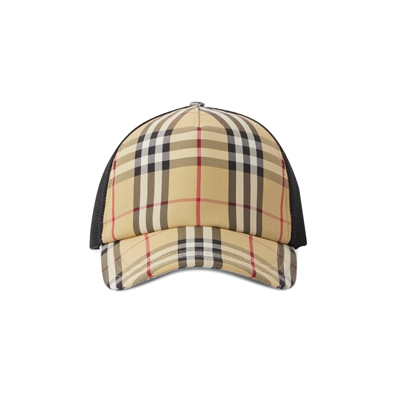 

Кепка в клетку и сетку Burberry Архивный бежевый