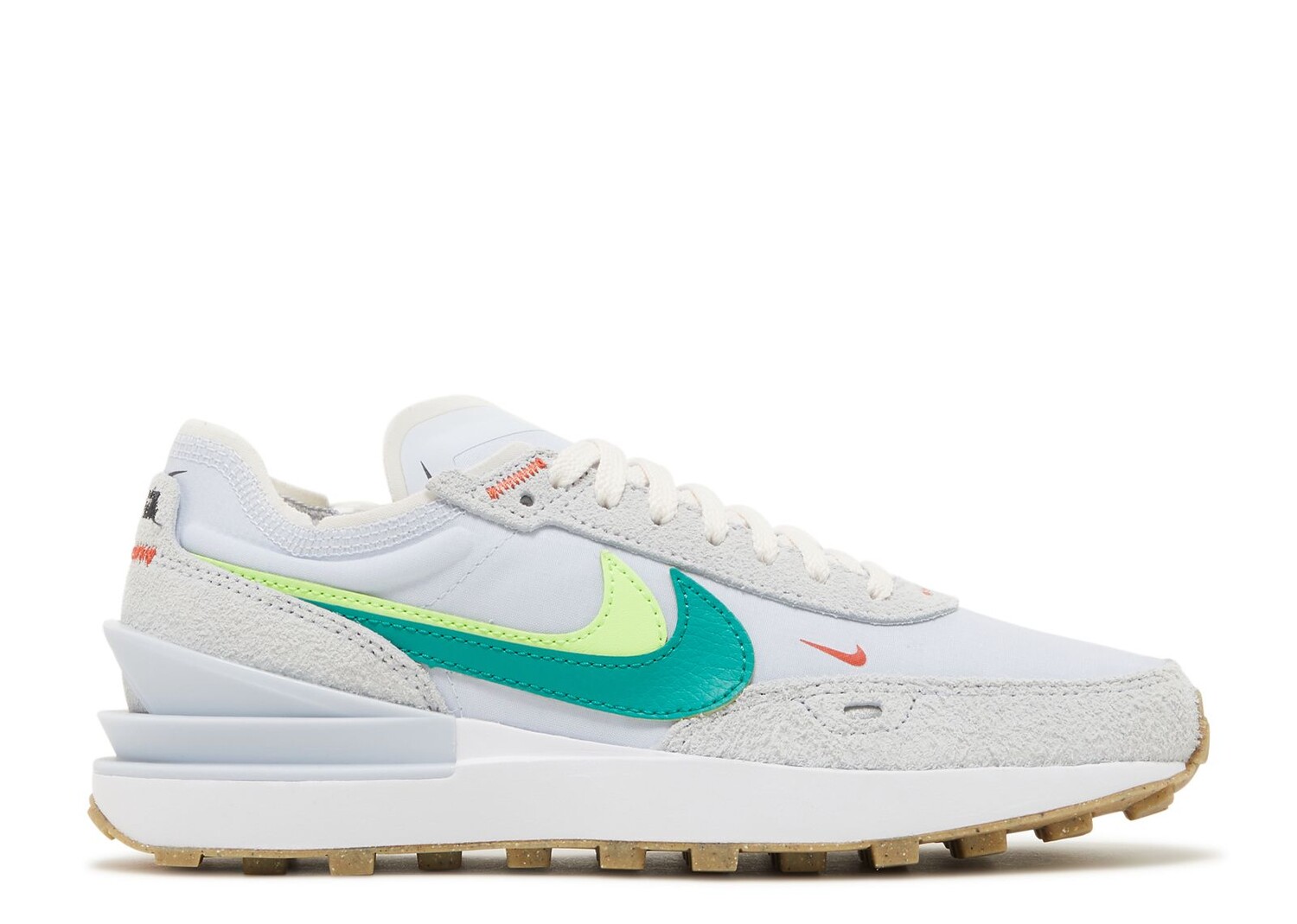

Кроссовки Nike Wmns Waffle One Se 'Double Swoosh - Grey Green', серый