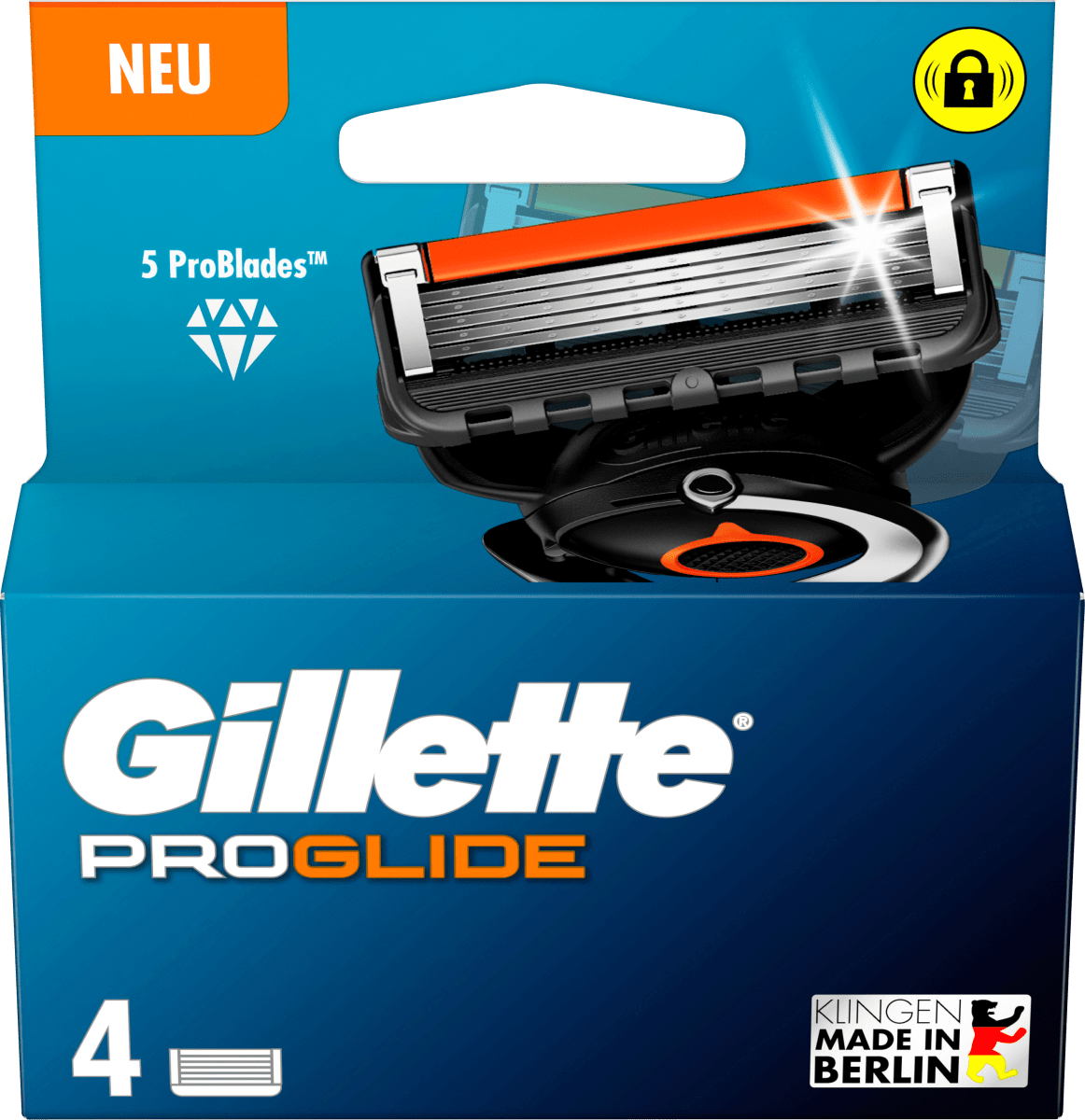 Лезвия для бритвы ProGlide 4 шт. Gillette