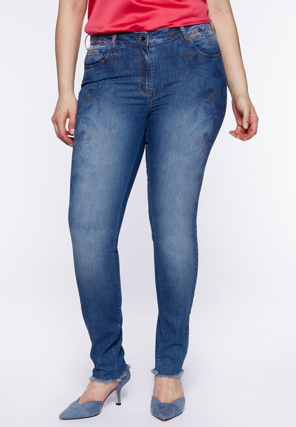 

Джинсы Skinny Fit Fiorella Rubino, синий