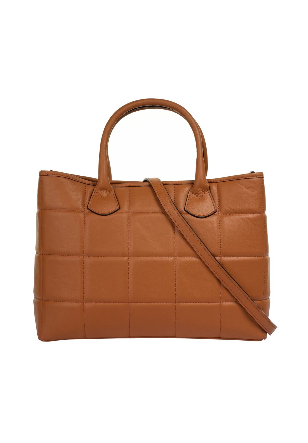 

Сумочка, натуральная кожа, производство Италия Cluty, цвет Cognac