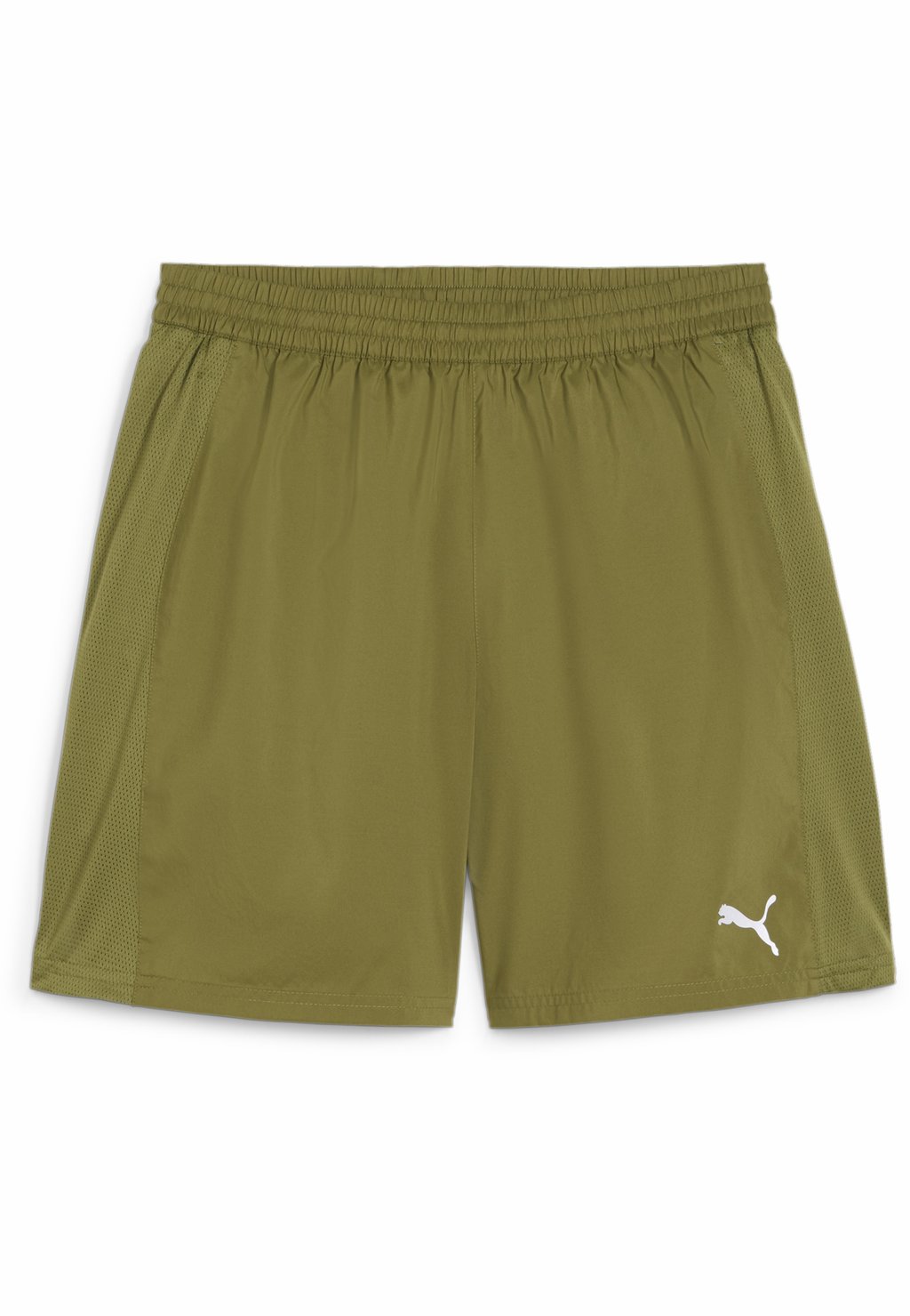 Спортивные шорты Puma, оливково-зелёные спортивные туфли на шнуровке mtng оливково зелёные