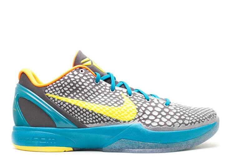

Кроссовки Nike ZOOM KOBE 6 'HELICOPTER', серый