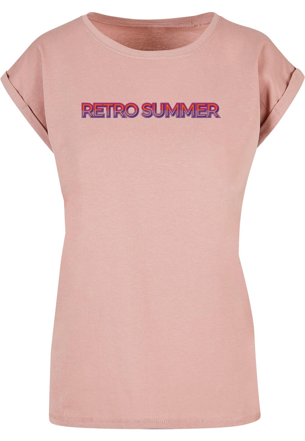 Рубашка Merchcode Summer - Retro, темно-розовый